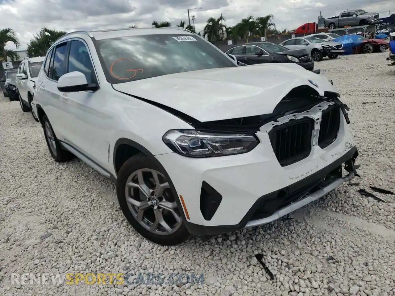 1 fotografías del automóvil dañado 5UX43DP0XN9J34991 BMW X3 2022