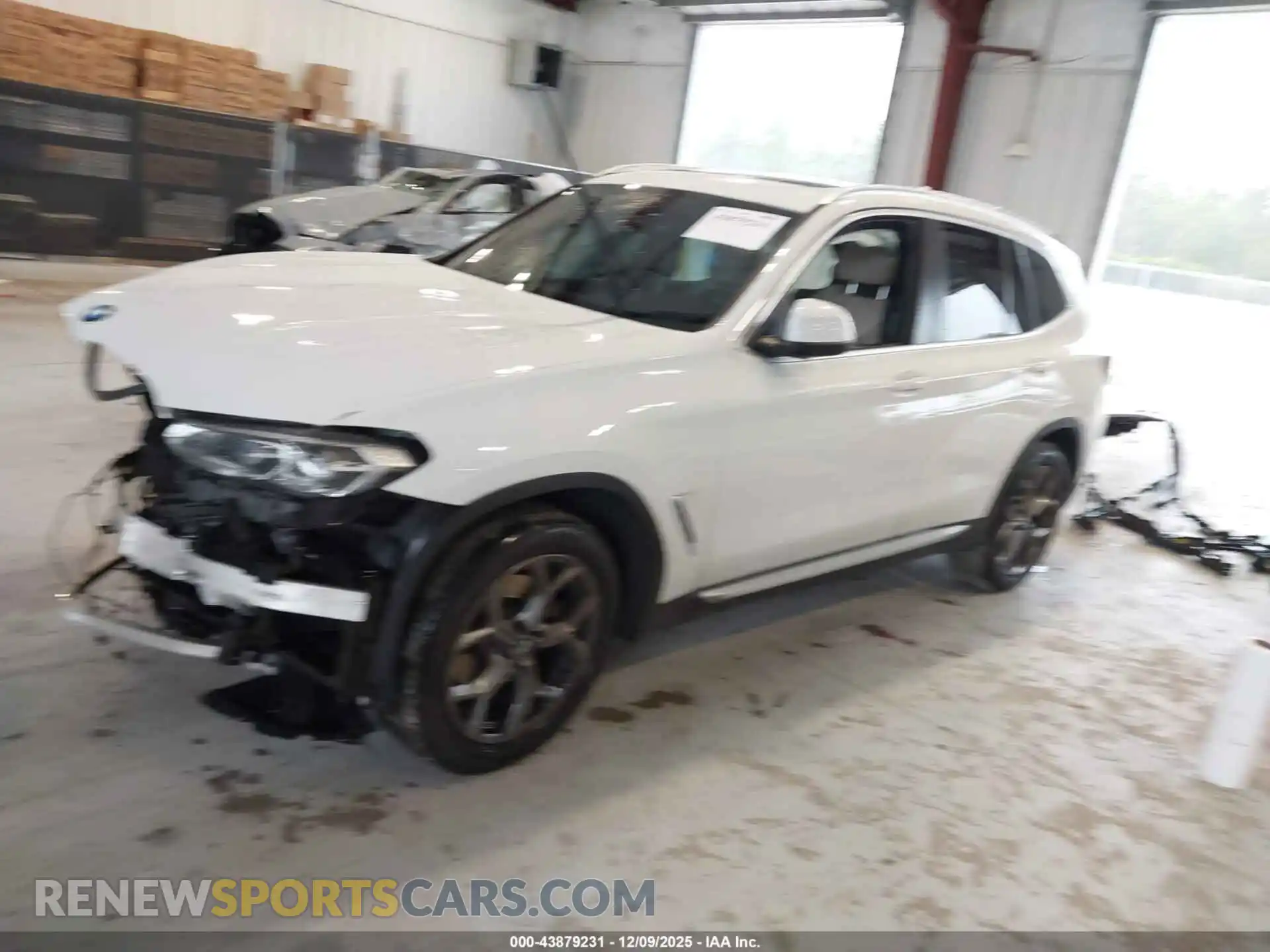 2 fotografías del automóvil dañado 5UX43DP0XN9K88407 BMW X3 2022