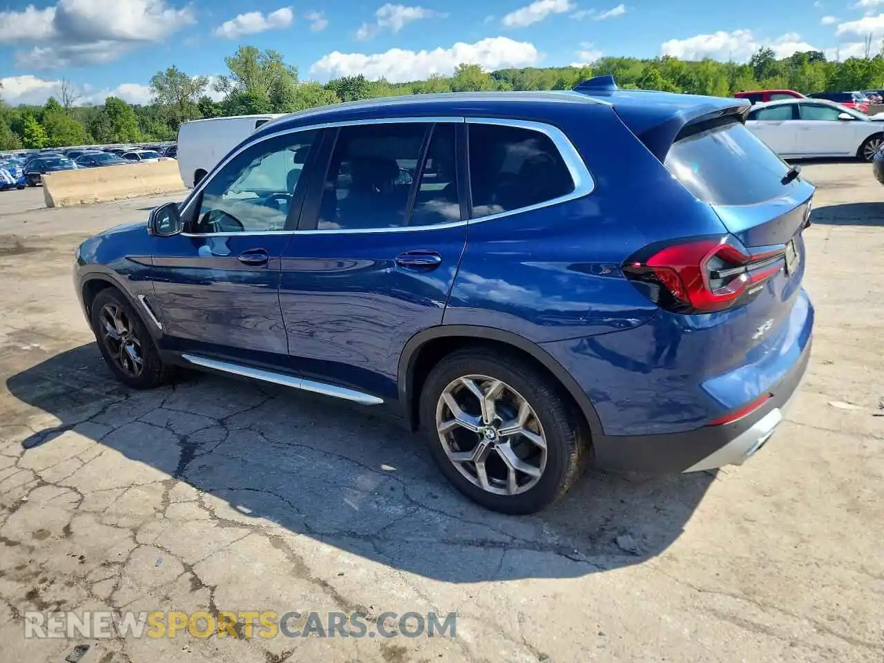 2 Фотография поврежденного автомобиля 5UX53DP00N9J49827 BMW X3 2022