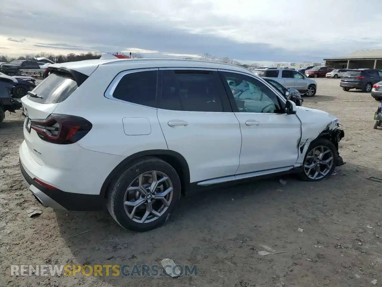 3 Photograph of a damaged car 5UX53DP00N9K14742 BMW X3 2022