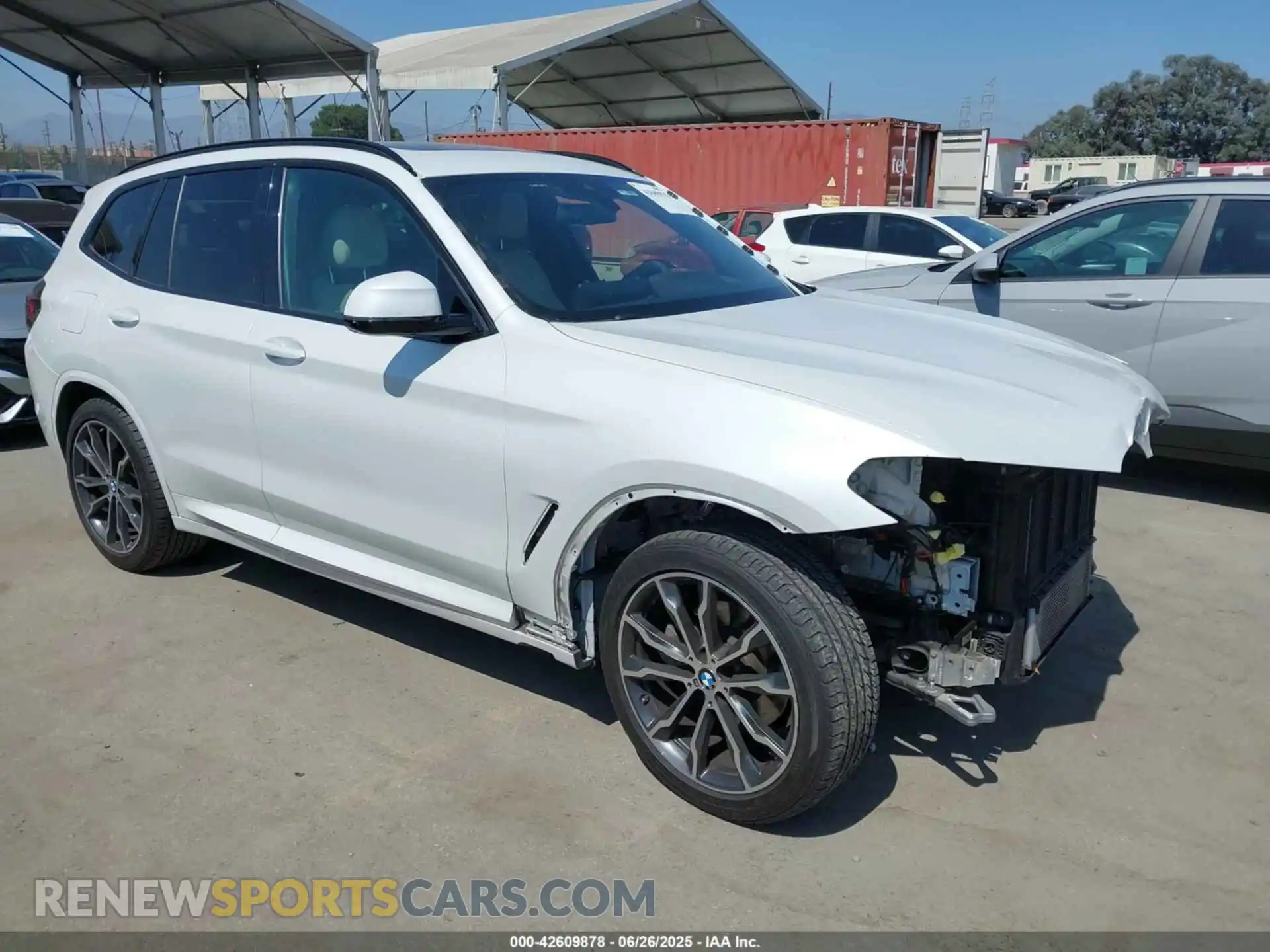 1 Фотография поврежденного автомобиля 5UX53DP00N9L16350 BMW X3 2022