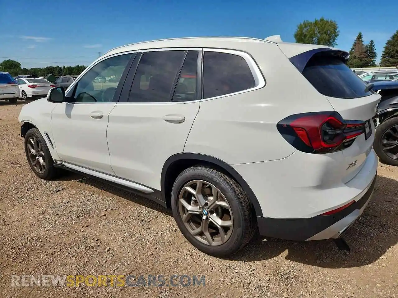 2 fotografías del automóvil dañado 5UX53DP00N9L59778 BMW X3 2022