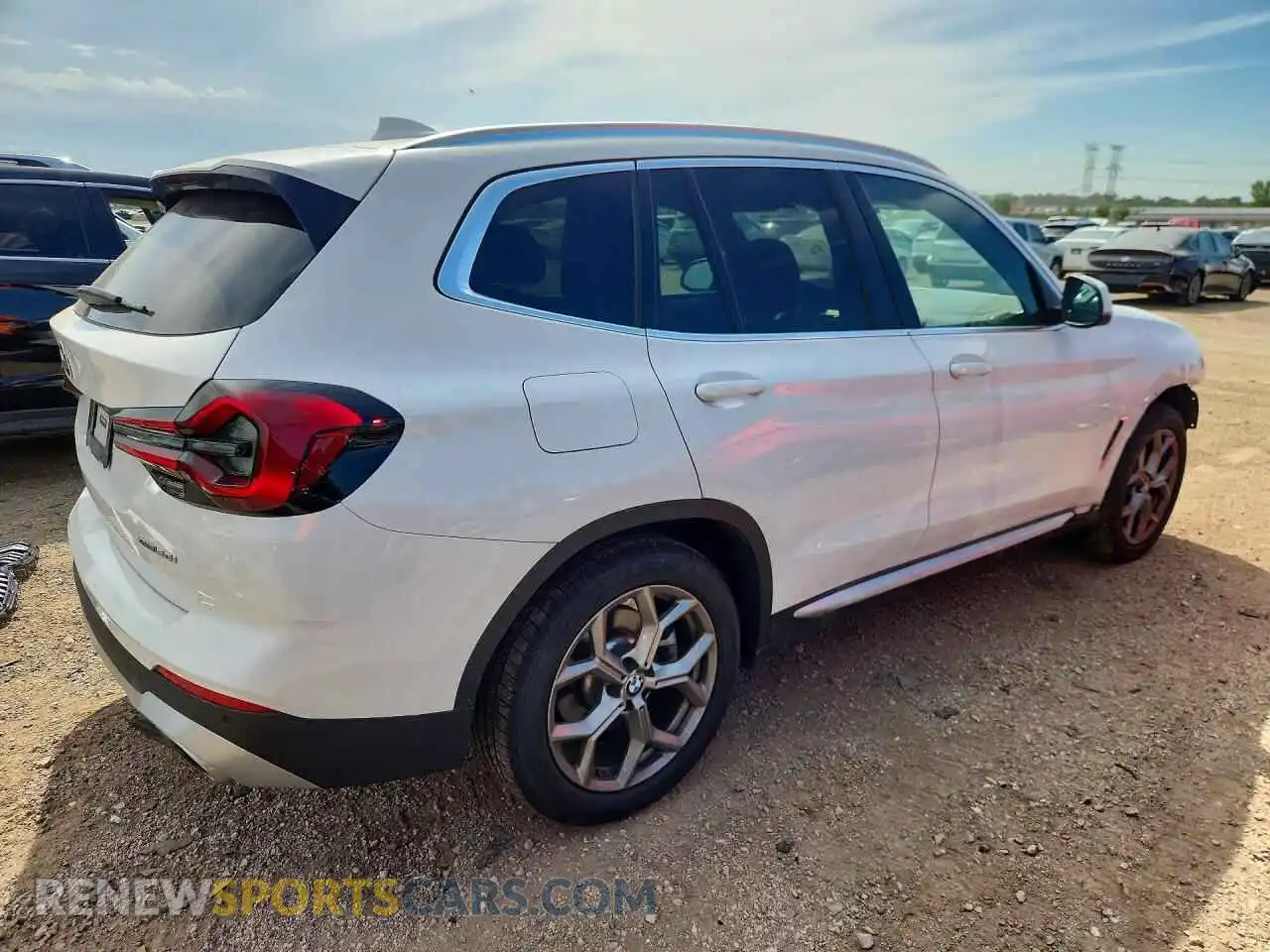 3 fotografías del automóvil dañado 5UX53DP00N9L59778 BMW X3 2022