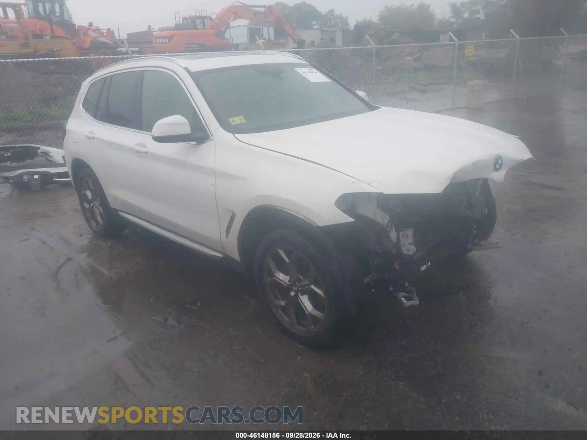 1 Photograph of a damaged car 5UX53DP00N9L86740 BMW X3 2022