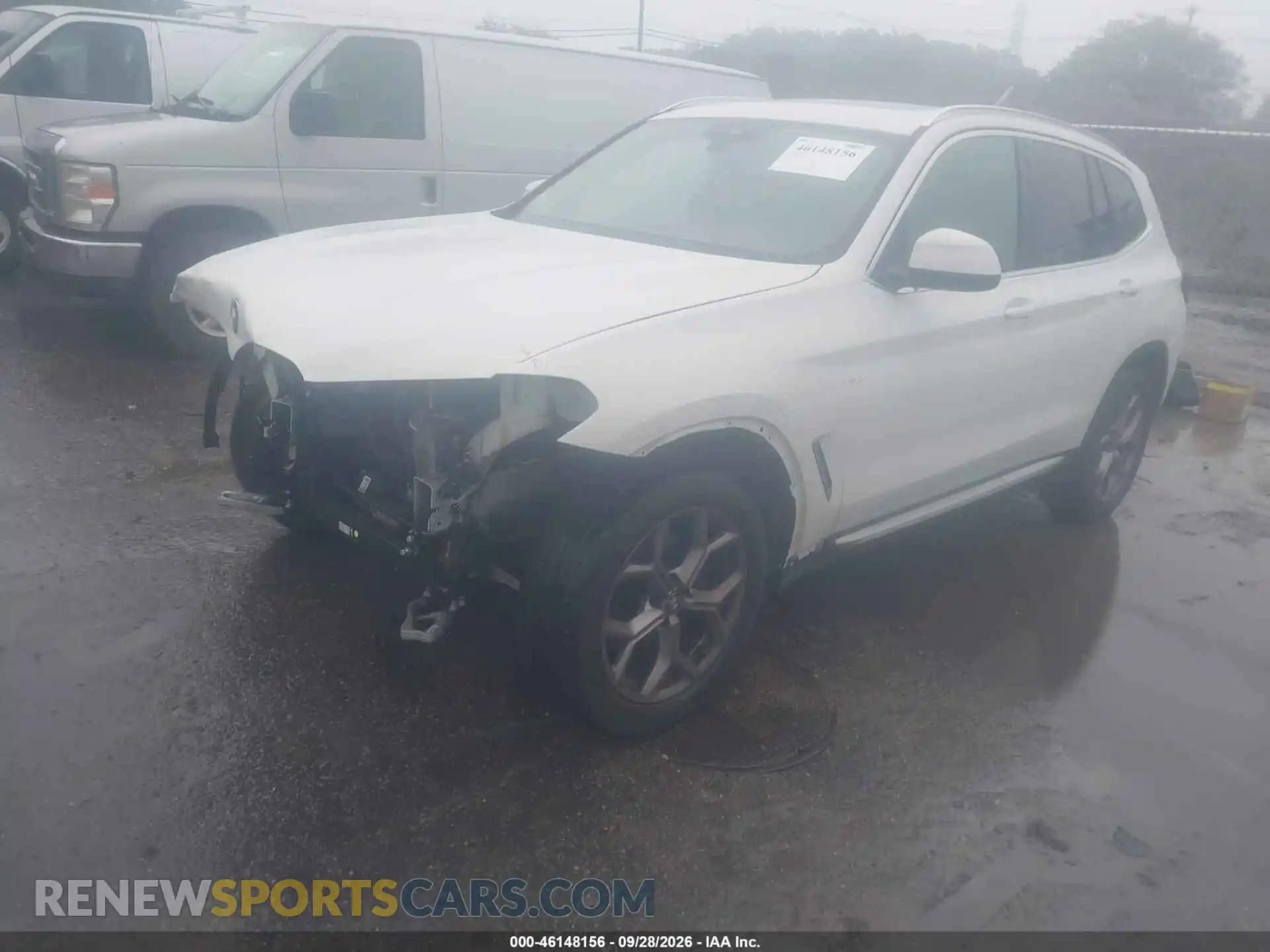 2 Photograph of a damaged car 5UX53DP00N9L86740 BMW X3 2022