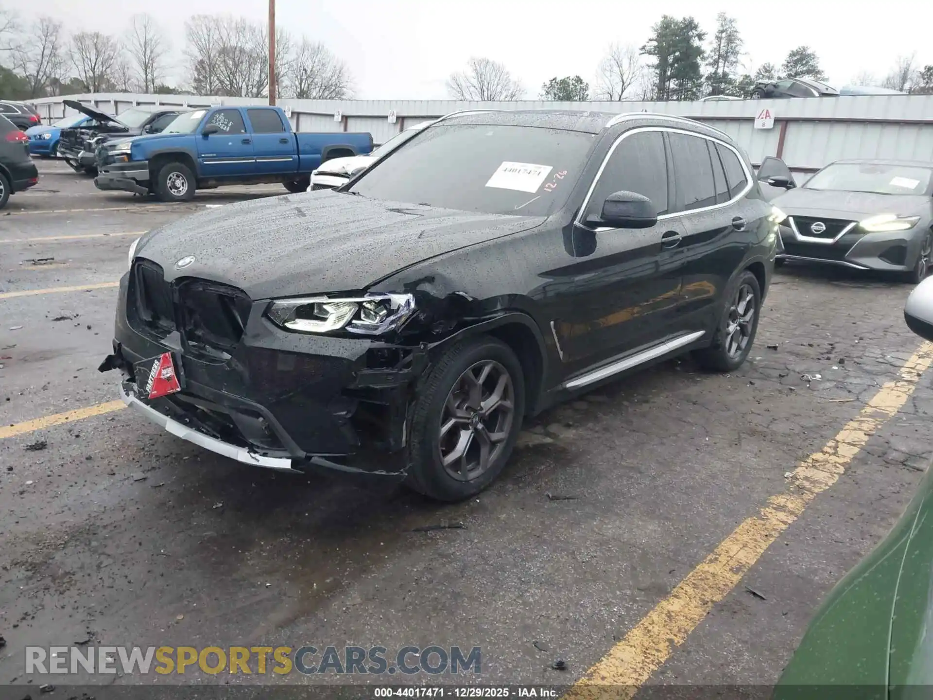 2 Photograph of a damaged car 5UX53DP00N9N35146 BMW X3 2022