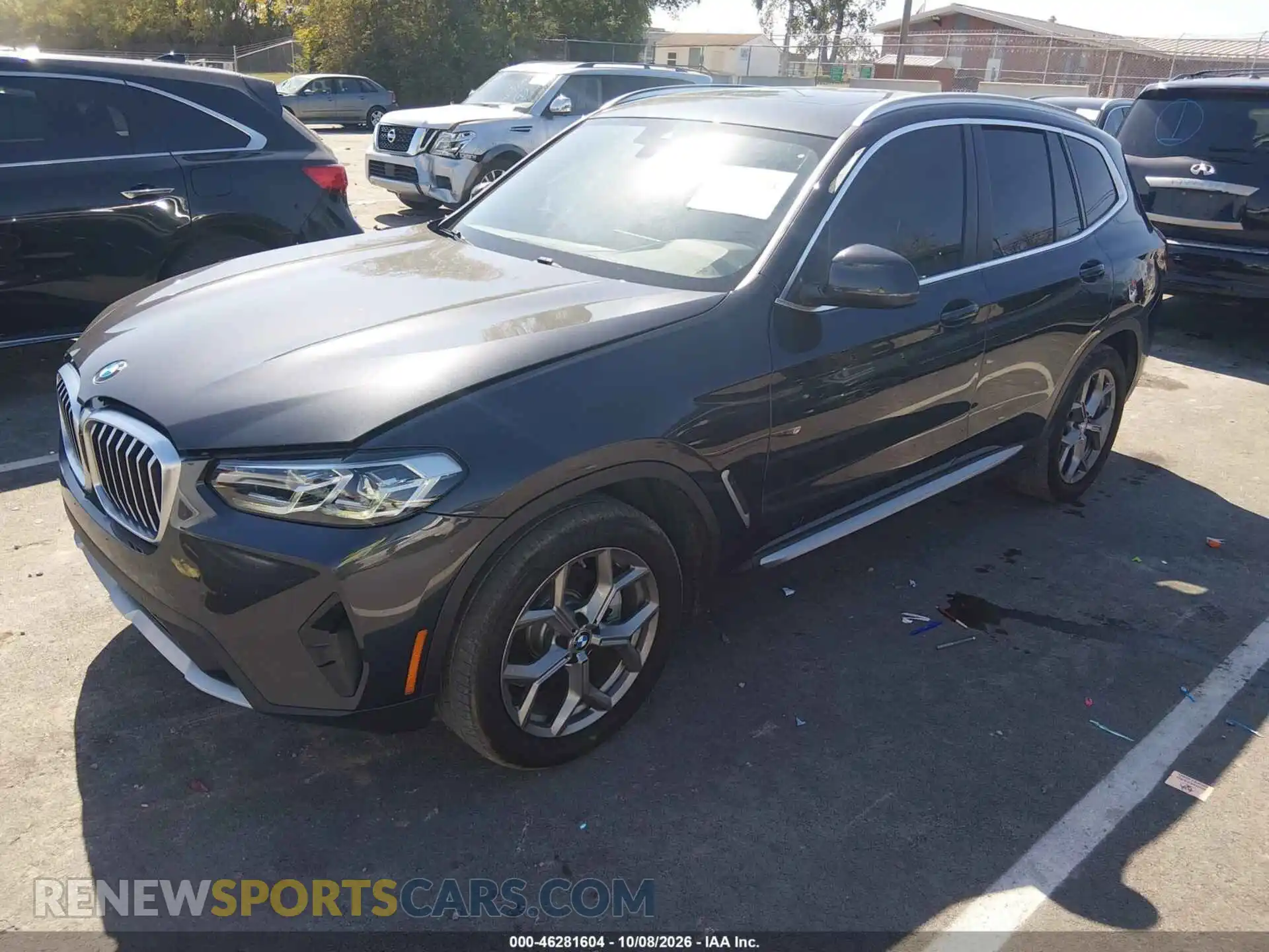 2 Photograph of a damaged car 5UX53DP01N9J74364 BMW X3 2022