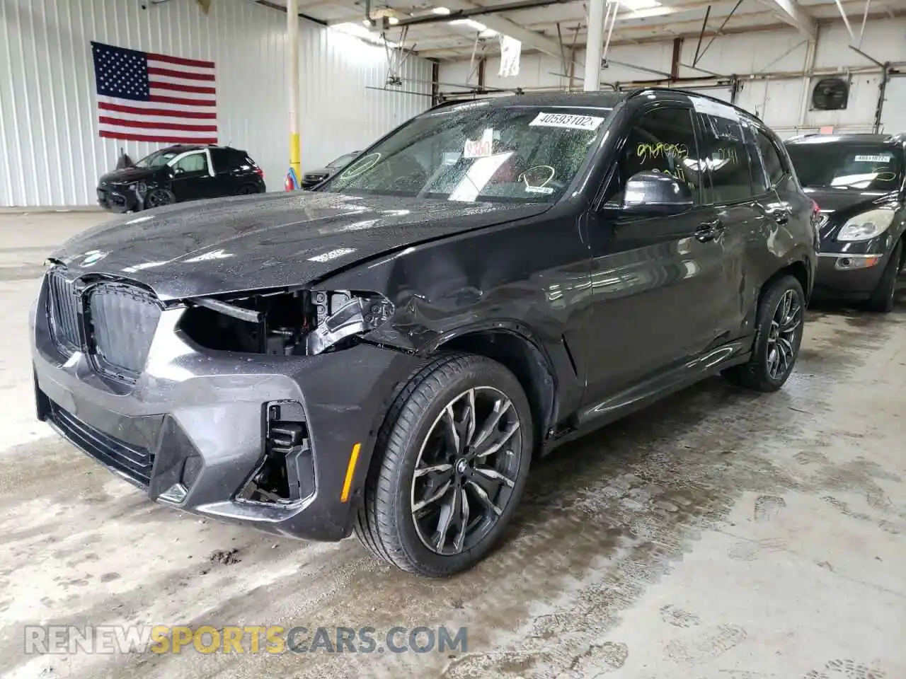 2 Photograph of a damaged car 5UX53DP01N9K84217 BMW X3 2022