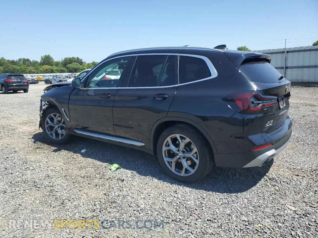 2 fotografías del automóvil dañado 5UX53DP01N9N30943 BMW X3 2022