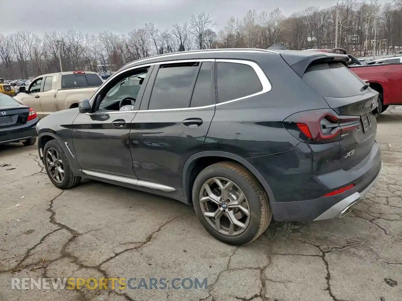 2 Photograph of a damaged car 5UX53DP02N9J41180 BMW X3 2022