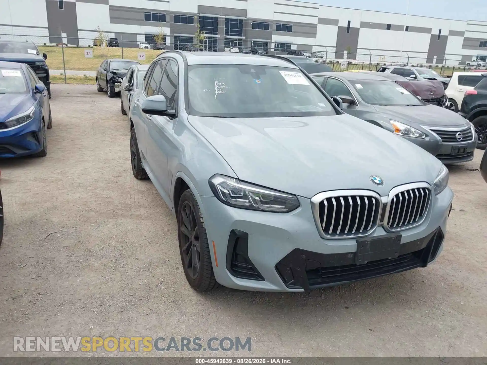 1 Фотография поврежденного автомобиля 5UX53DP02N9K21899 BMW X3 2022