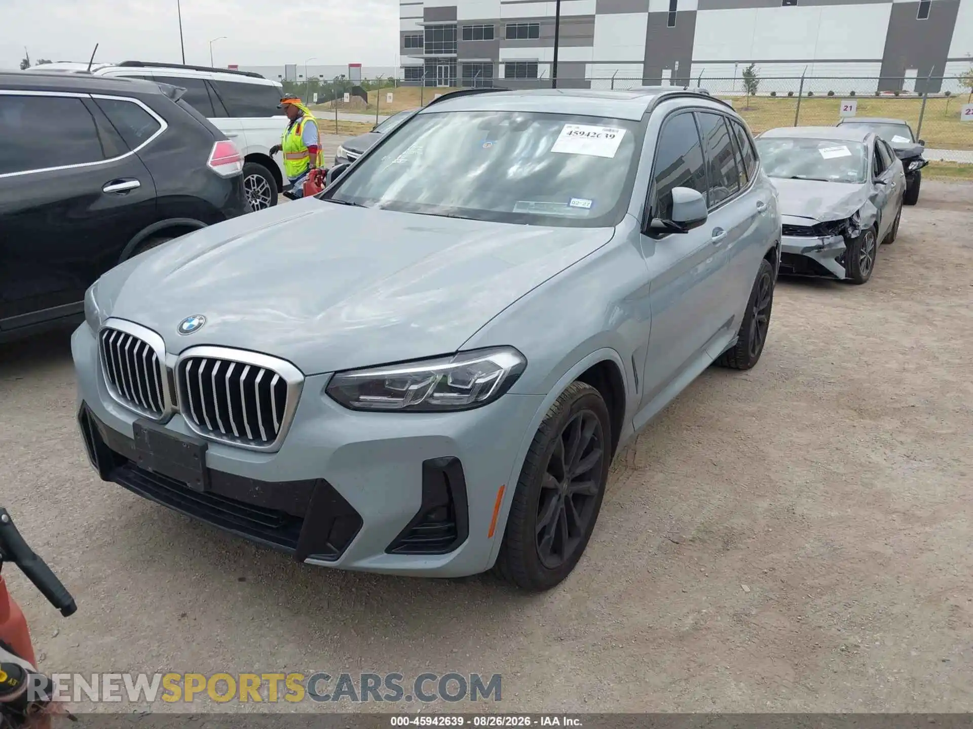 2 Фотография поврежденного автомобиля 5UX53DP02N9K21899 BMW X3 2022