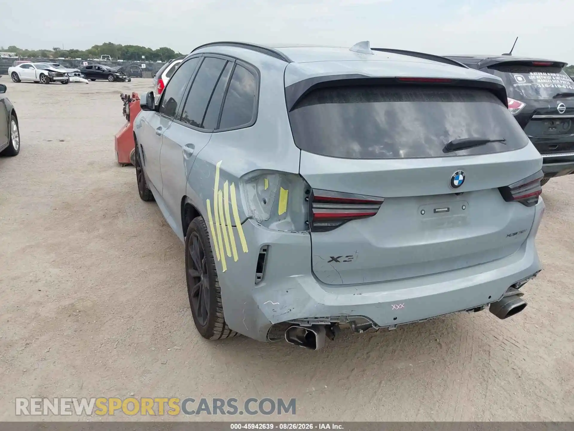 3 Фотография поврежденного автомобиля 5UX53DP02N9K21899 BMW X3 2022