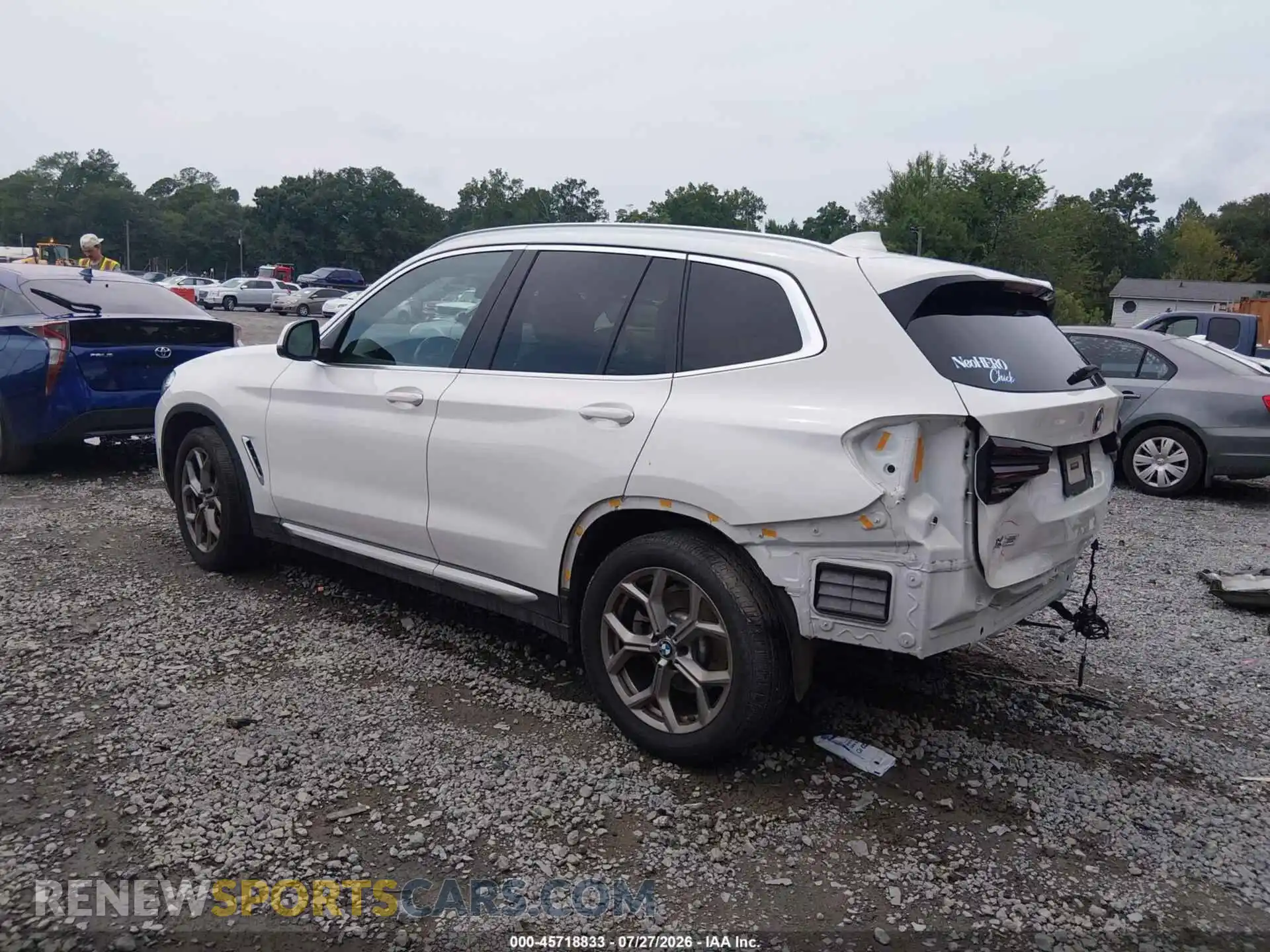 3 Фотография поврежденного автомобиля 5UX53DP02N9K31459 BMW X3 2022