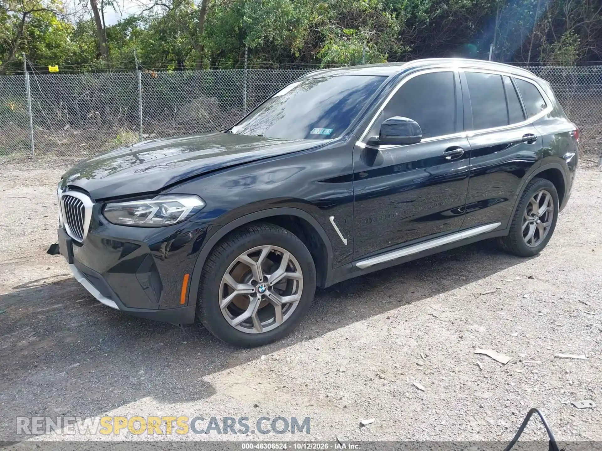 2 Photograph of a damaged car 5UX53DP02N9K50383 BMW X3 2022
