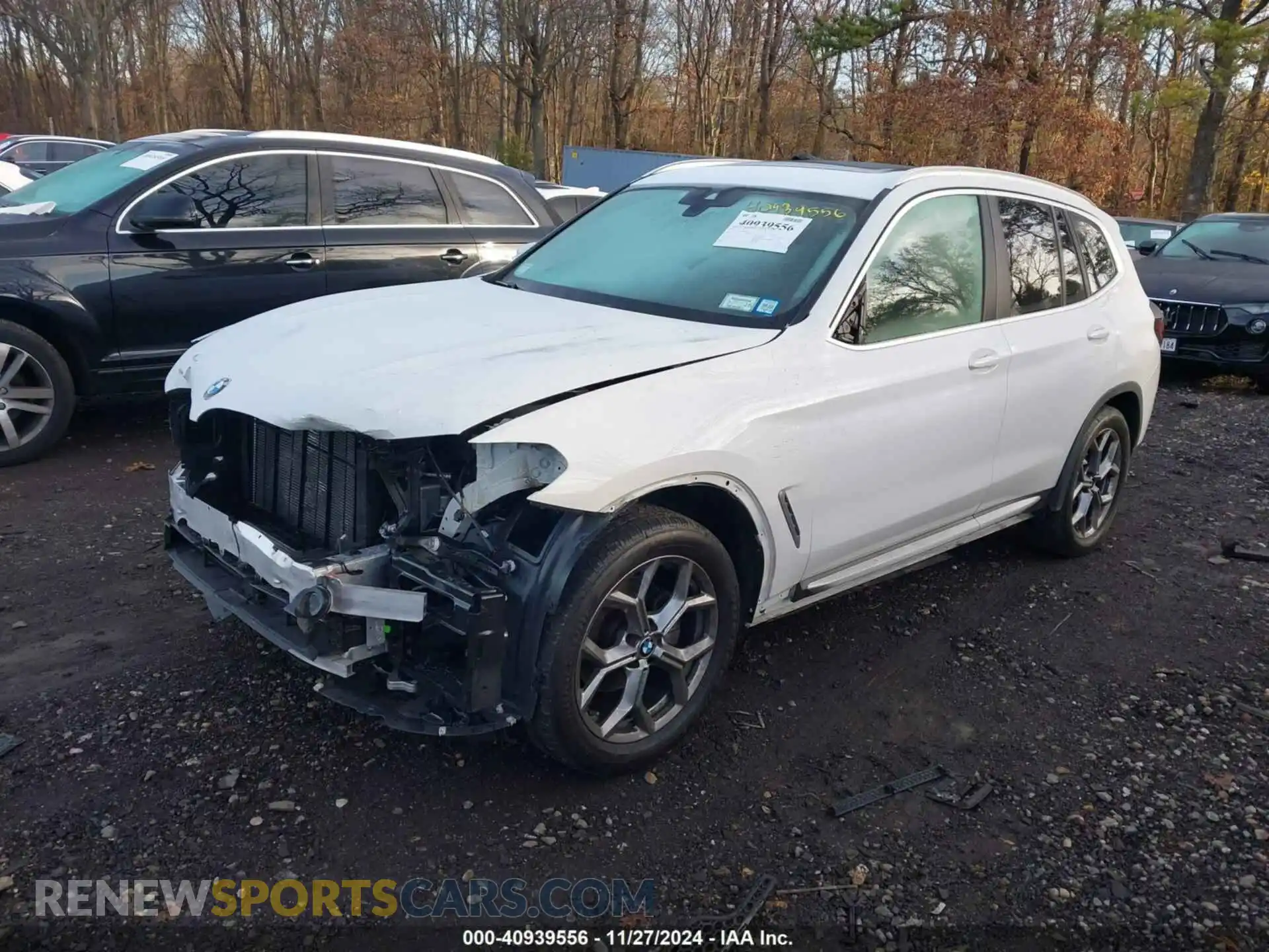 2 Photograph of a damaged car 5UX53DP02N9N22995 BMW X3 2022