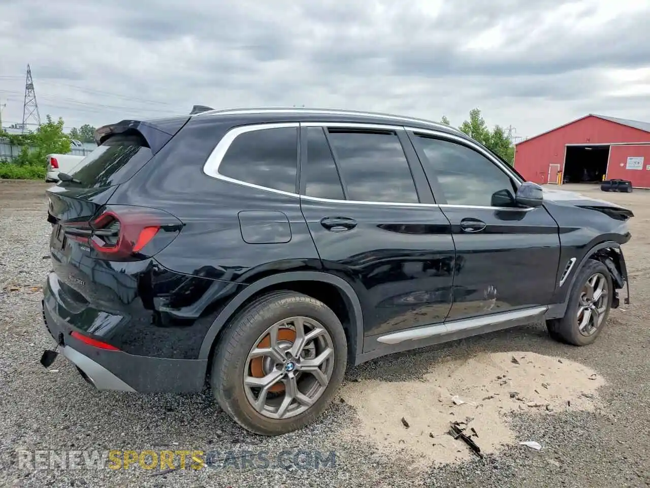3 Фотография поврежденного автомобиля 5UX53DP03N9K41868 BMW X3 2022