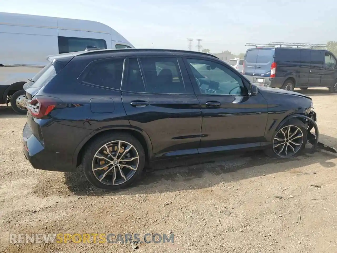 3 Photograph of a damaged car 5UX53DP03N9K60937 BMW X3 2022