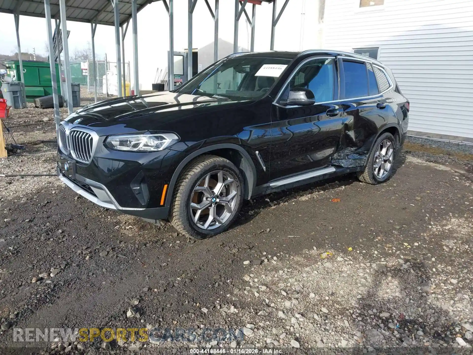 2 Photograph of a damaged car 5UX53DP03N9K67340 BMW X3 2022