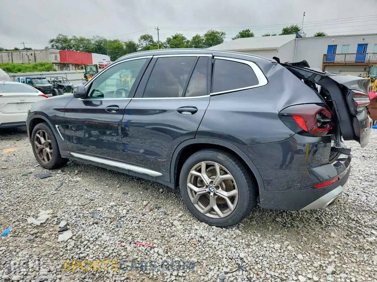 2 fotografías del automóvil dañado 5UX53DP03N9L33529 BMW X3 2022