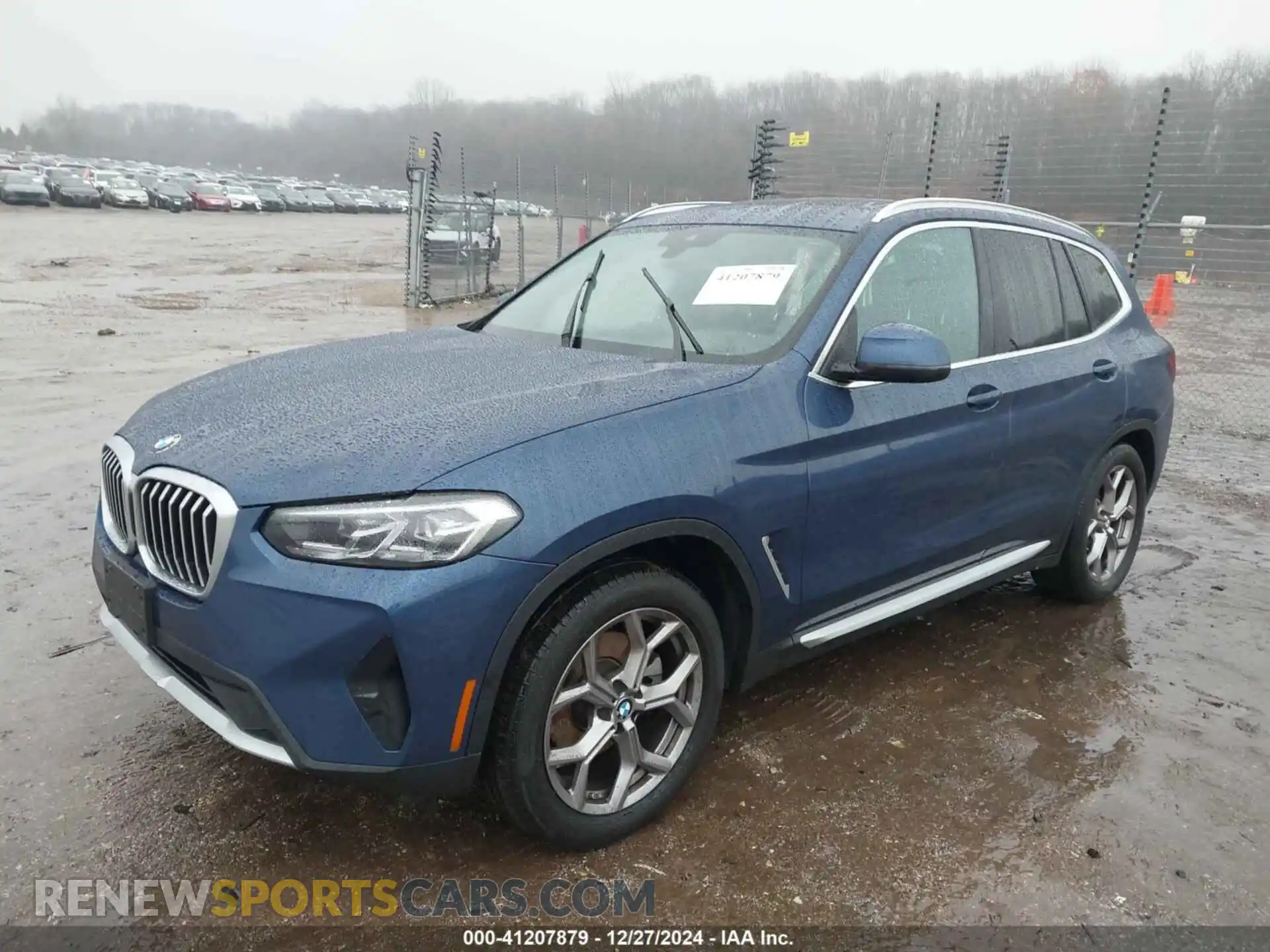 2 Photograph of a damaged car 5UX53DP04N9K41846 BMW X3 2022
