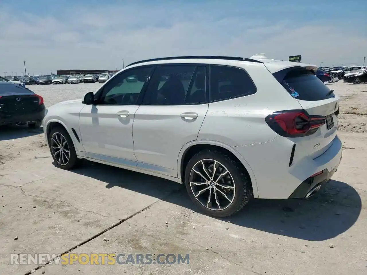 2 Photograph of a damaged car 5UX53DP04N9L43955 BMW X3 2022