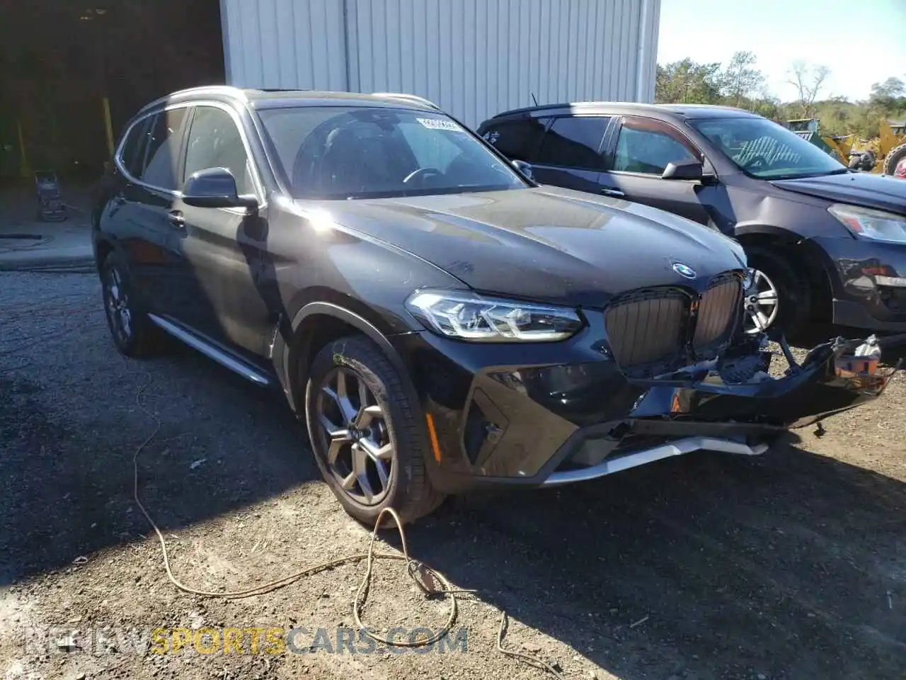 1 Photograph of a damaged car 5UX53DP05N9J78367 BMW X3 2022