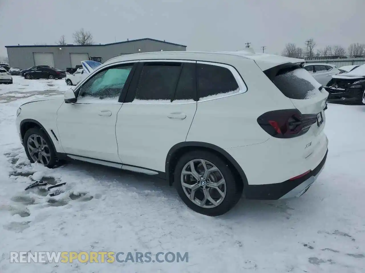 2 Photograph of a damaged car 5UX53DP05N9L04954 BMW X3 2022