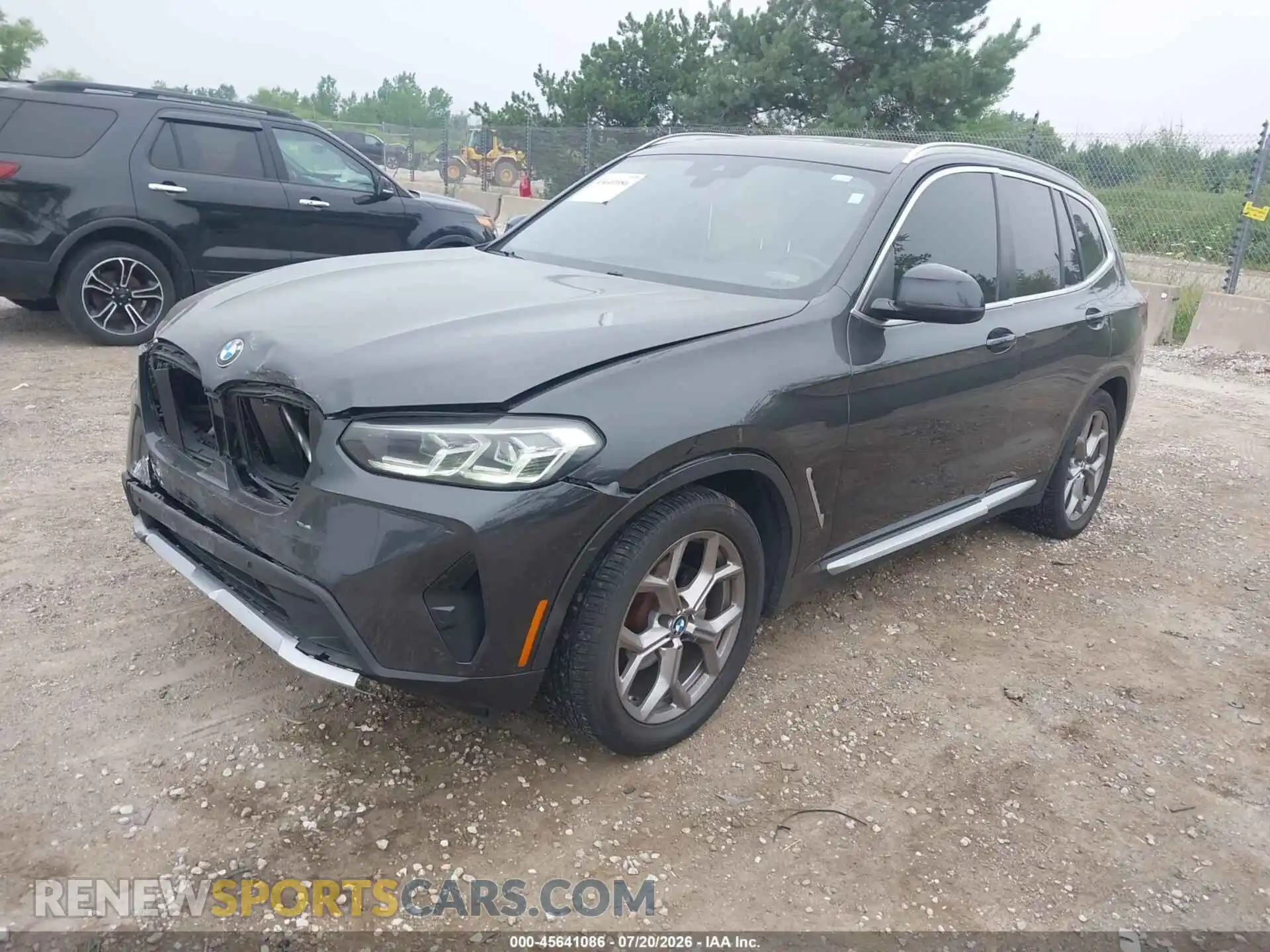2 Фотография поврежденного автомобиля 5UX53DP05N9L80268 BMW X3 2022