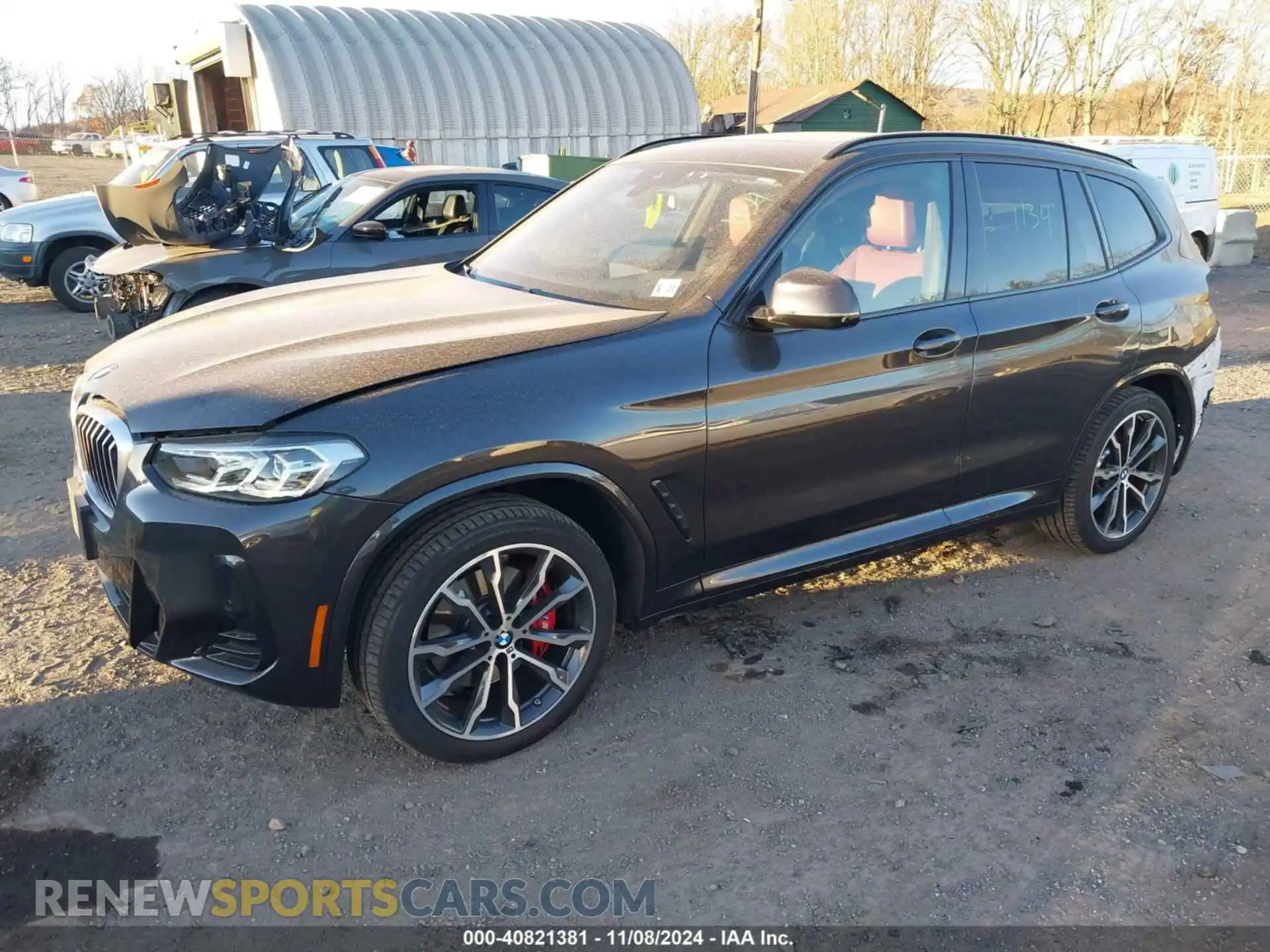 2 Photograph of a damaged car 5UX53DP05N9M67684 BMW X3 2022