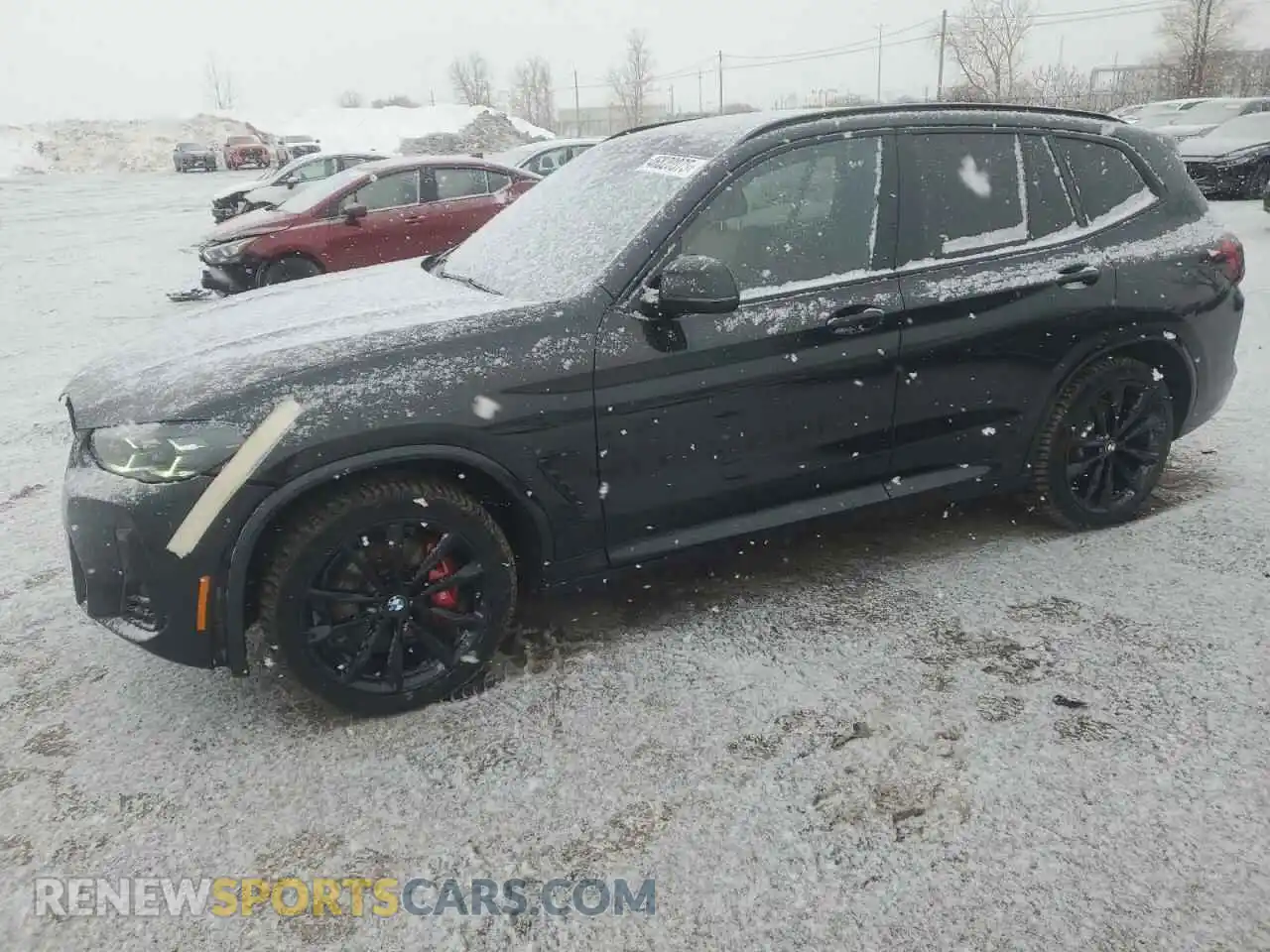1 Photograph of a damaged car 5UX53DP06N9J29534 BMW X3 2022