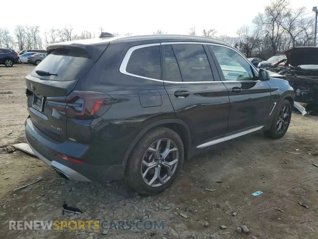 3 Фотография поврежденного автомобиля 5UX53DP06N9K76680 BMW X3 2022