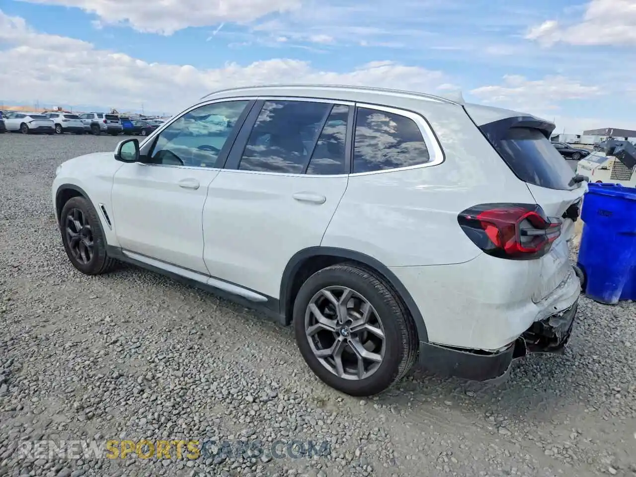 2 Photograph of a damaged car 5UX53DP07N9J49971 BMW X3 2022