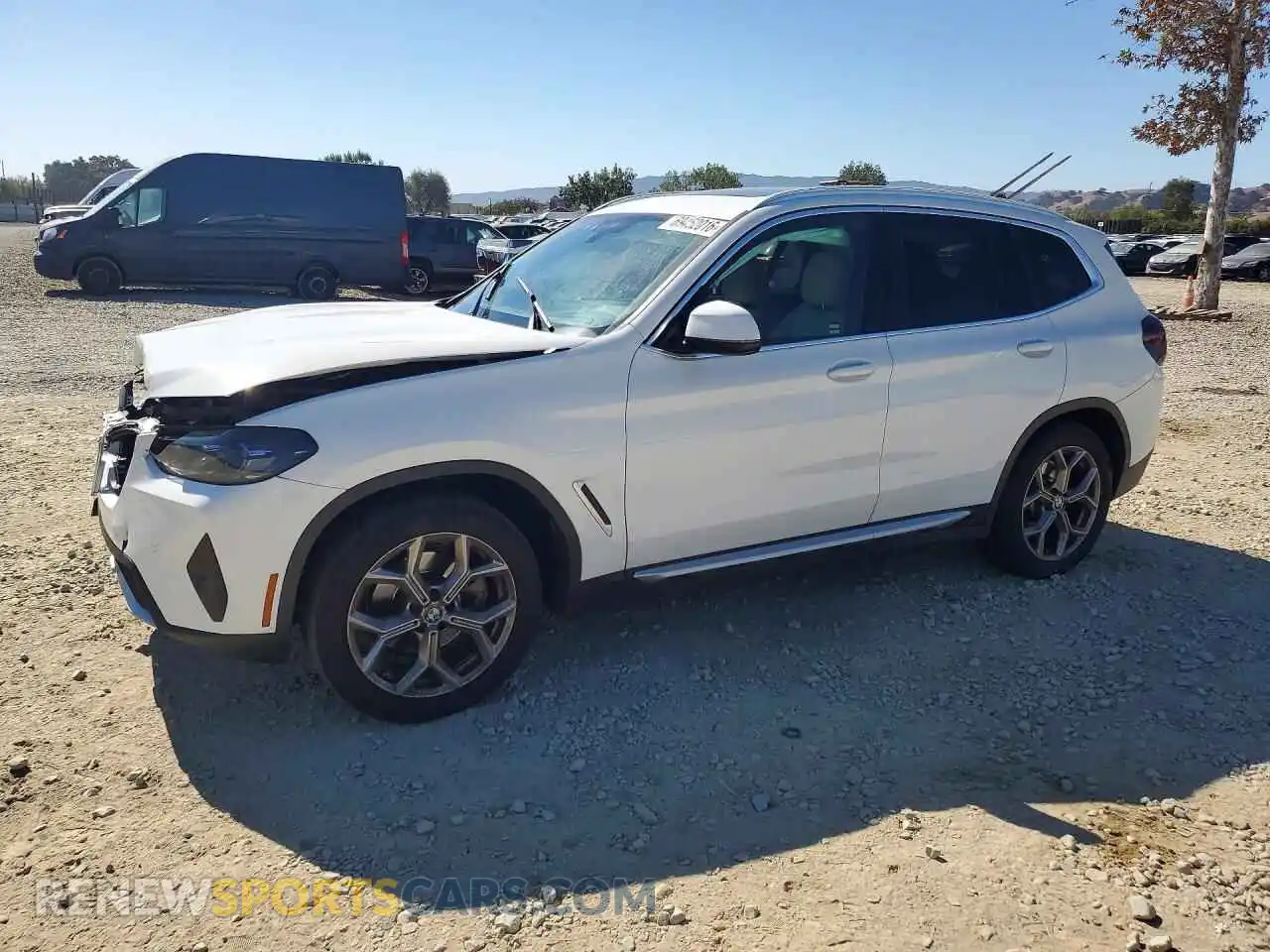 1 Photograph of a damaged car 5UX53DP07N9J50263 BMW X3 2022