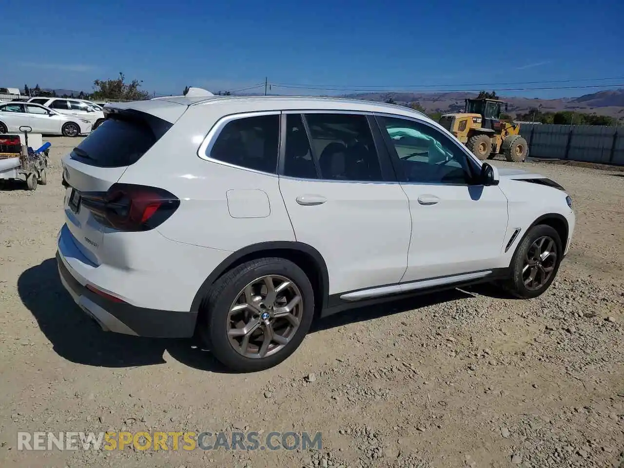 3 Photograph of a damaged car 5UX53DP07N9J50263 BMW X3 2022