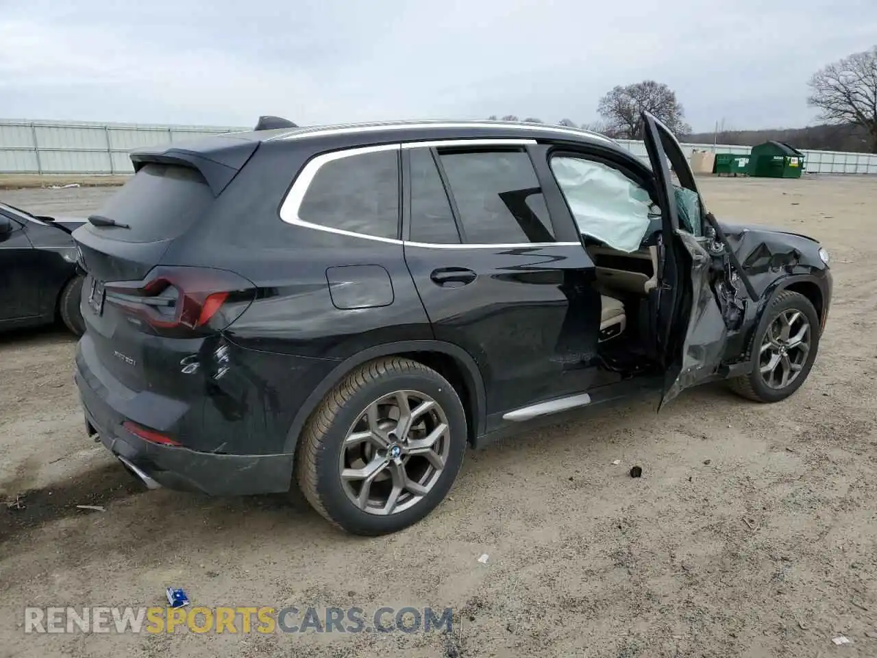 3 Фотография поврежденного автомобиля 5UX53DP07N9J60016 BMW X3 2022