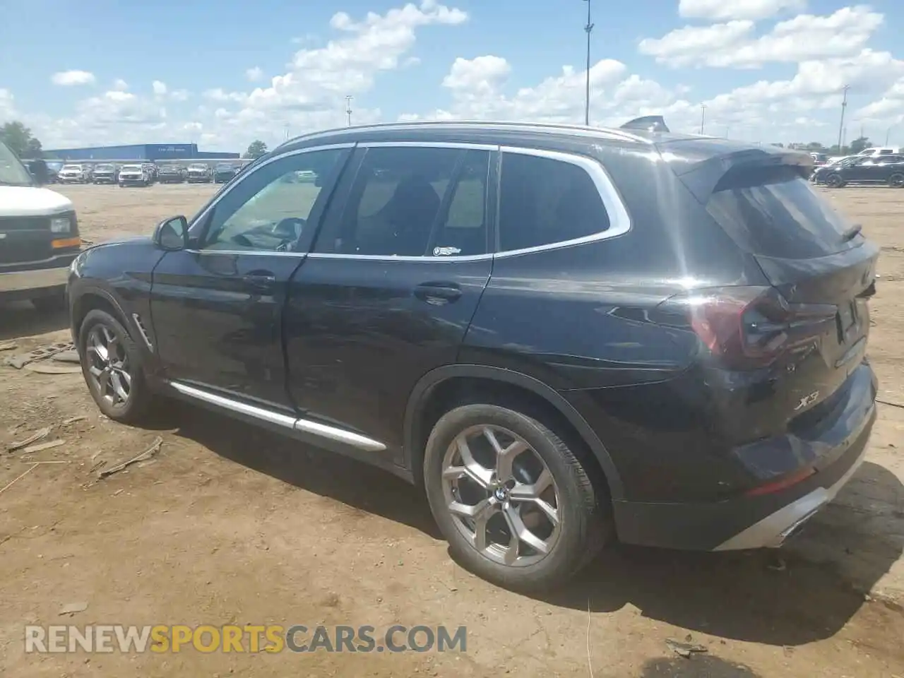 2 Photograph of a damaged car 5UX53DP07N9K97439 BMW X3 2022
