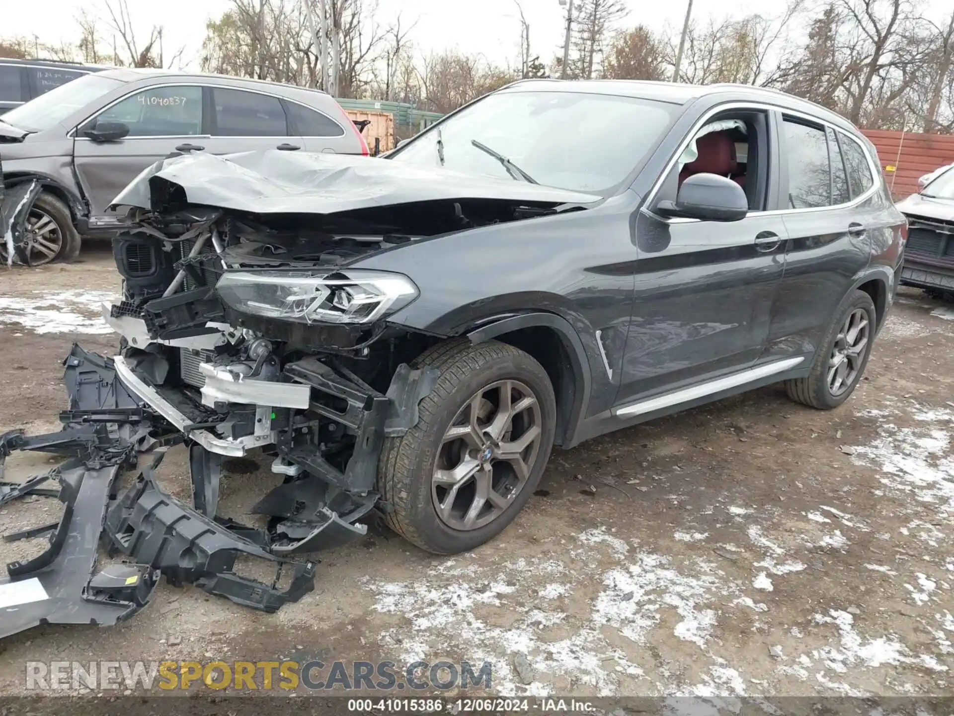 2 Photograph of a damaged car 5UX53DP07N9M14954 BMW X3 2022