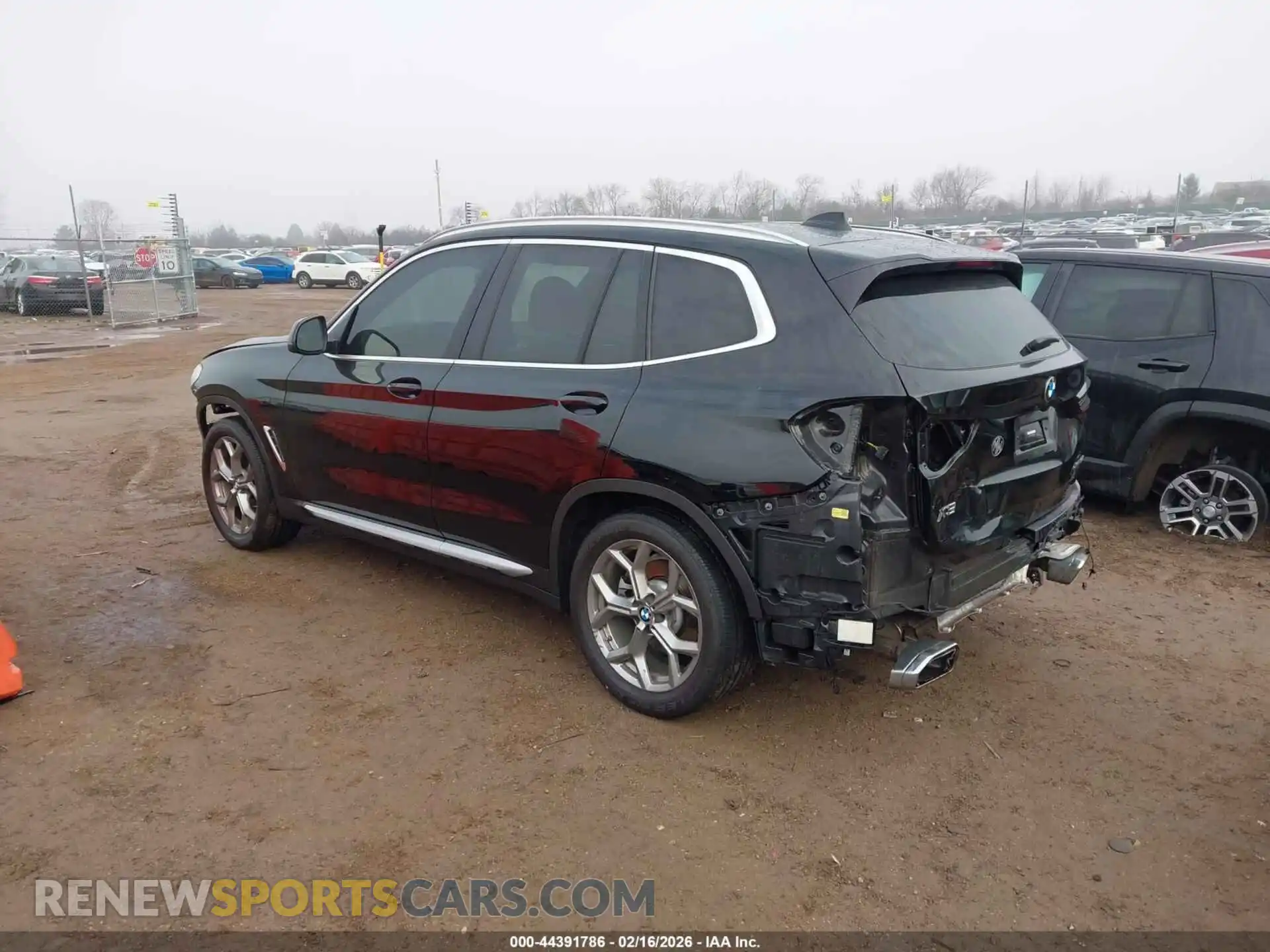 3 Photograph of a damaged car 5UX53DP07N9M93638 BMW X3 2022