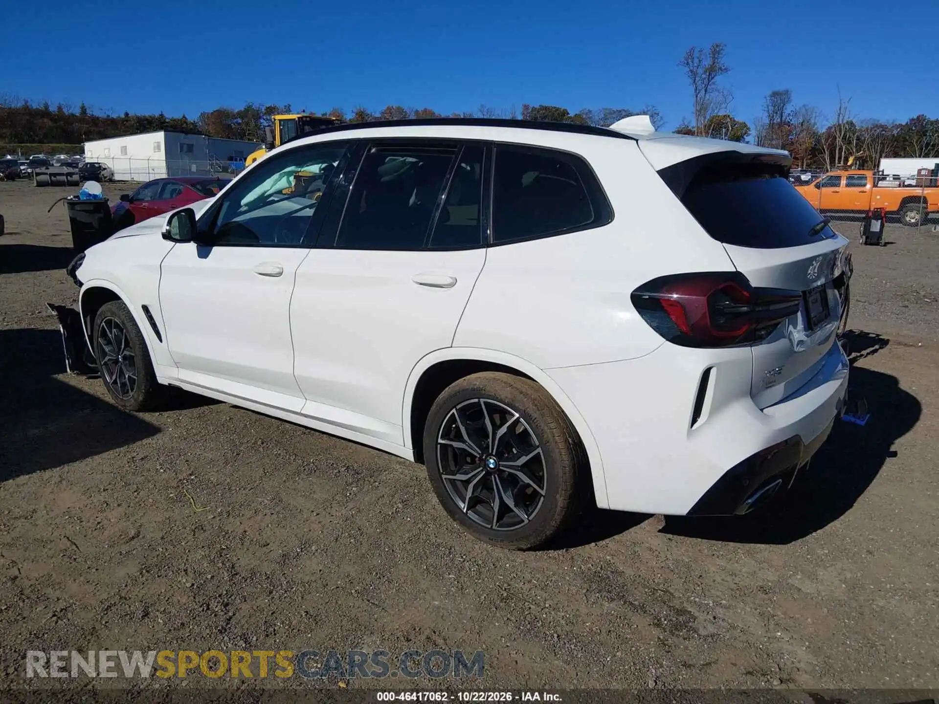 3 Photograph of a damaged car 5UX53DP07N9N28971 BMW X3 2022