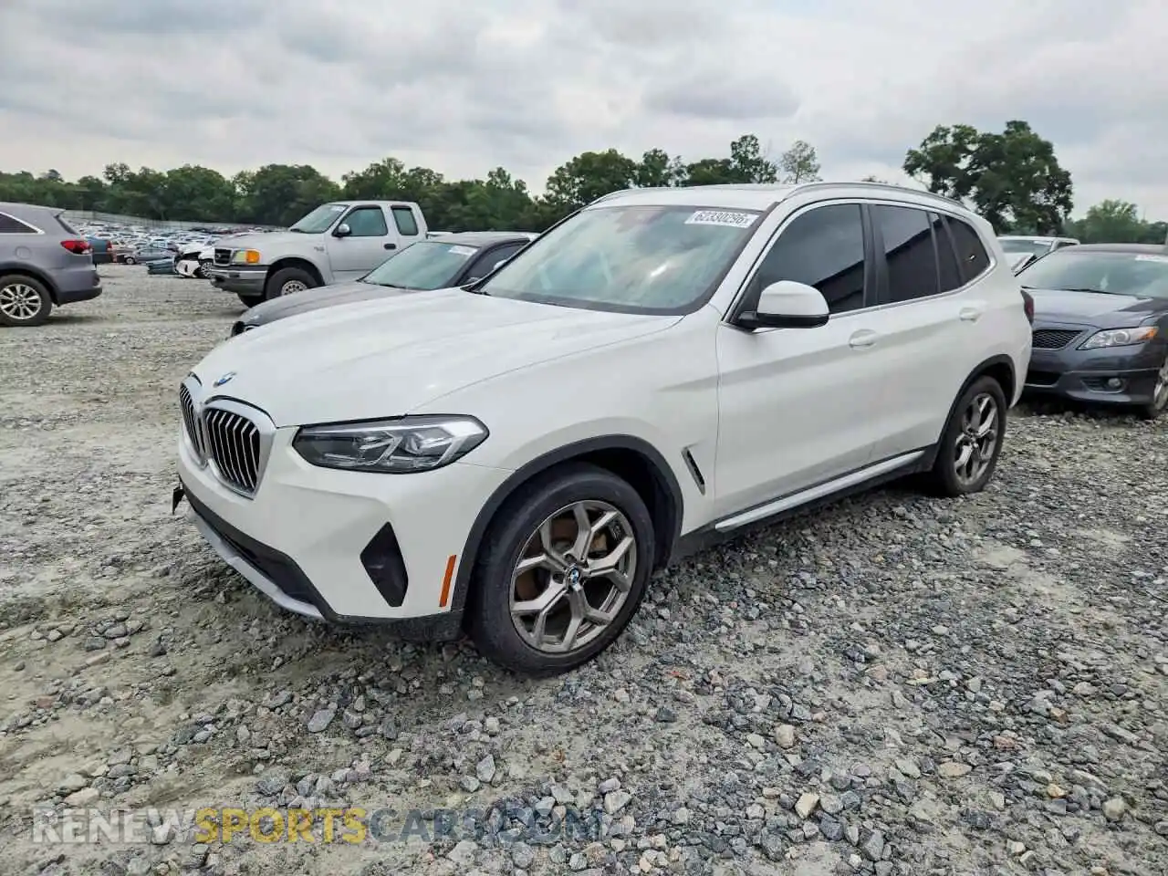 1 Фотография поврежденного автомобиля 5UX53DP07N9N39484 BMW X3 2022