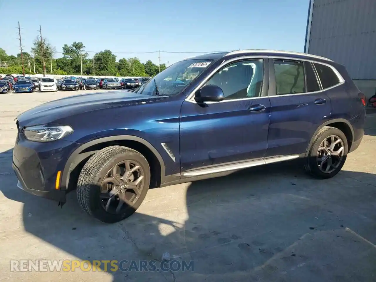 1 Photograph of a damaged car 5UX53DP08N9K82593 BMW X3 2022