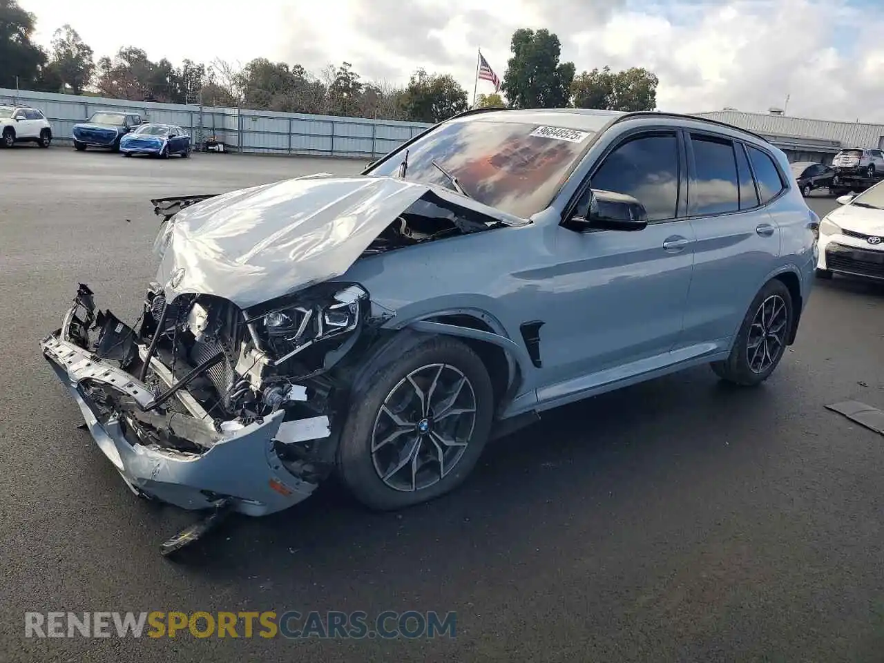 1 Фотография поврежденного автомобиля 5UX53DP08N9L93273 BMW X3 2022