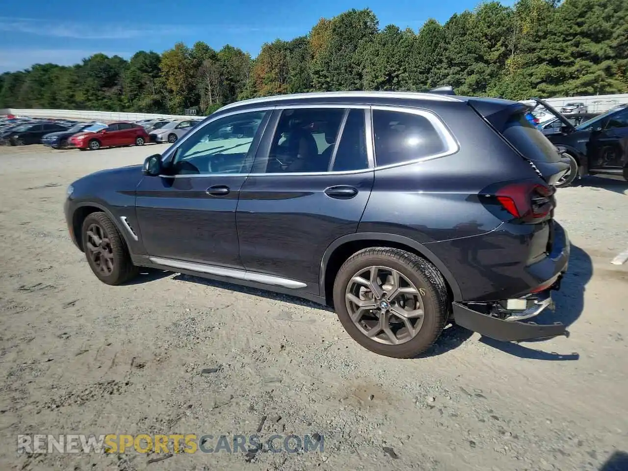 2 Фотография поврежденного автомобиля 5UX53DP08N9M34324 BMW X3 2022