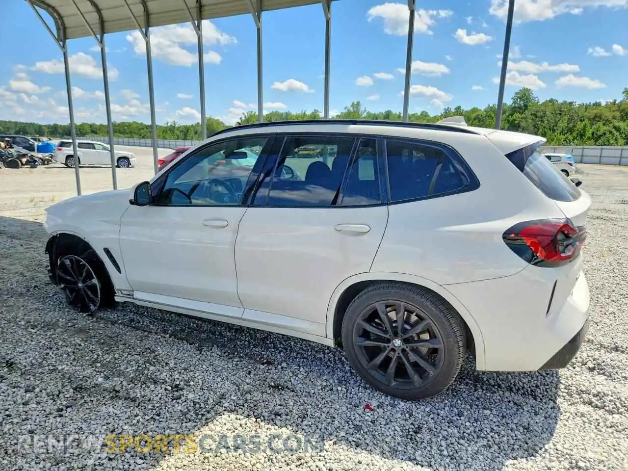 2 fotografías del automóvil dañado 5UX53DP09N9K16117 BMW X3 2022