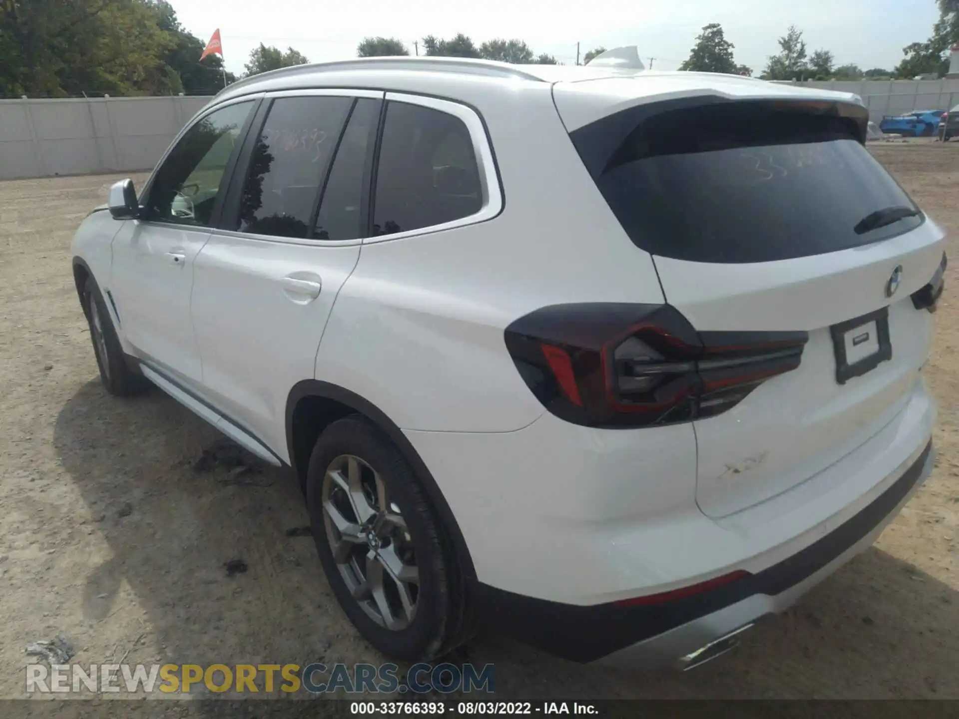 3 Фотография поврежденного автомобиля 5UX53DP09N9M86321 BMW X3 2022