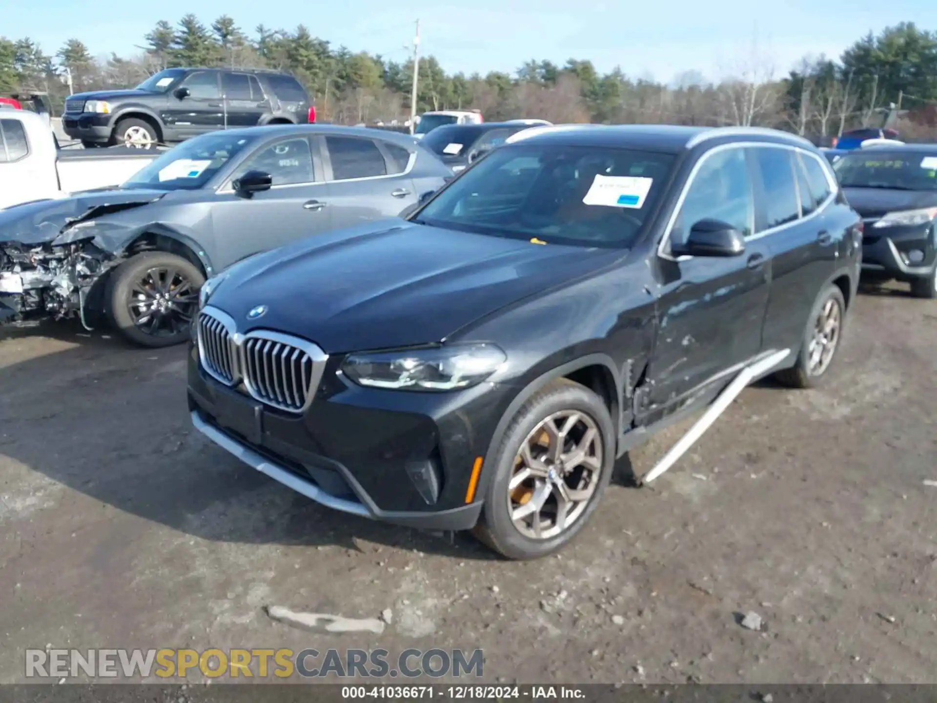 2 Photograph of a damaged car 5UX53DP0XN9J32307 BMW X3 2022