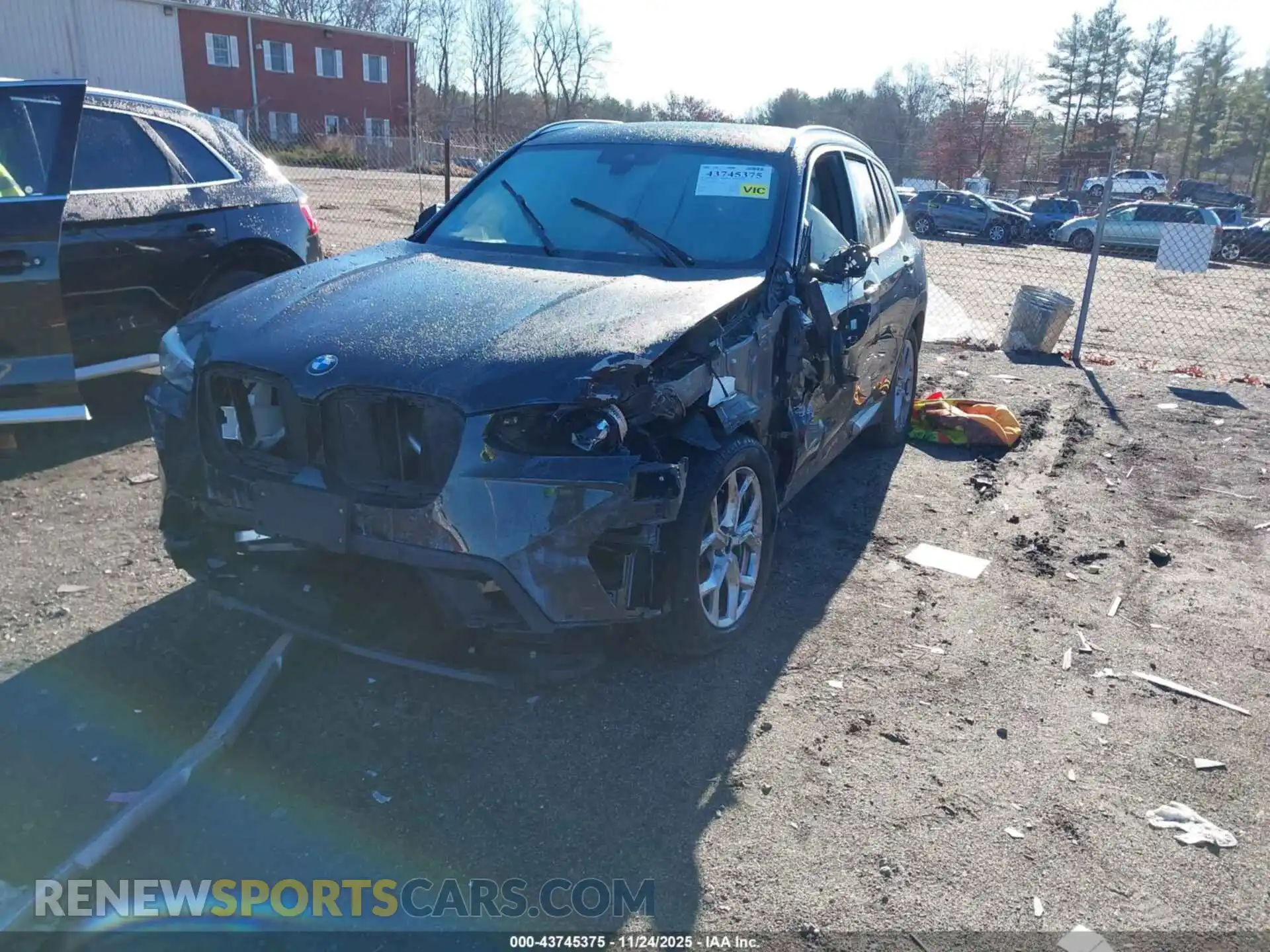 2 Photograph of a damaged car 5UX53DP0XN9J72130 BMW X3 2022