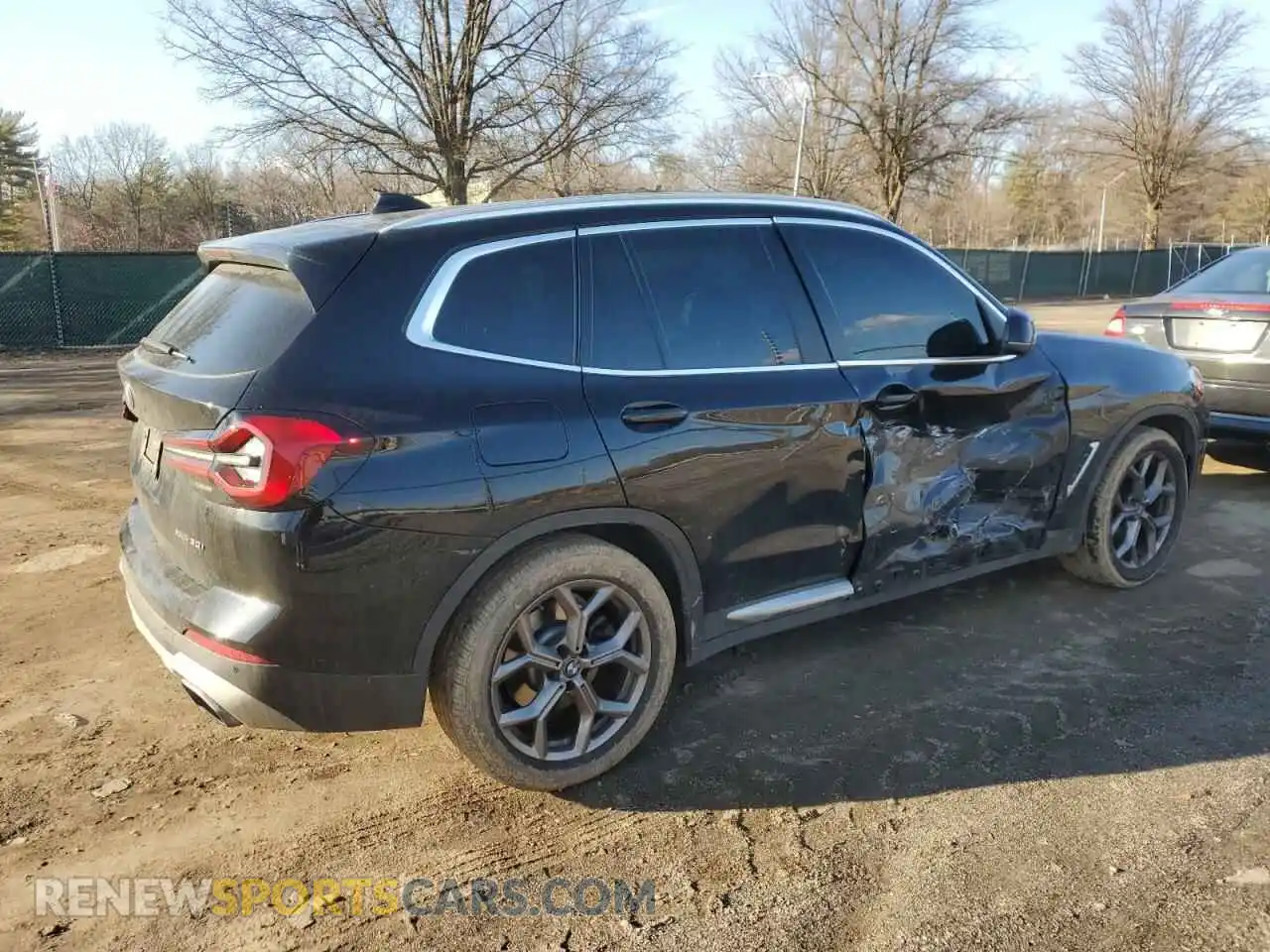 3 fotografías del automóvil dañado 5UX53DP0XN9K32648 BMW X3 2022