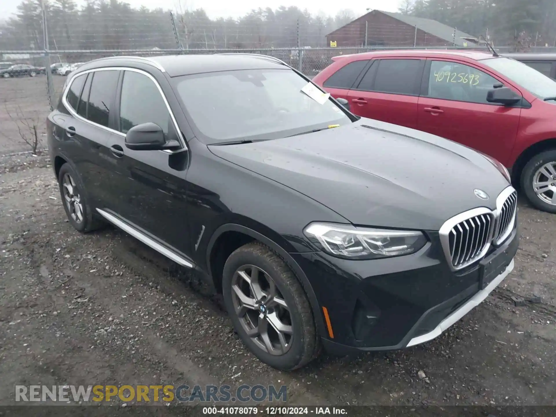 1 Photograph of a damaged car 5UX53DP0XN9L59626 BMW X3 2022
